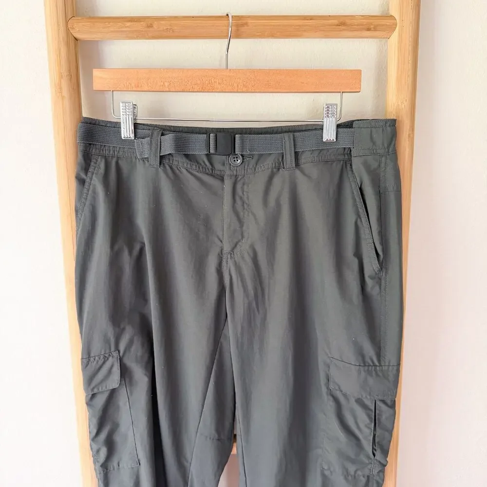 Columbia Omni-Shield Cargo Hiking Pants Gray Women’s 12 Short Outdoor